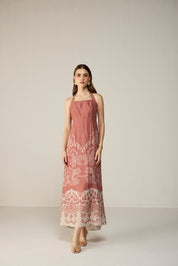 Celeste Midi Dress Pink