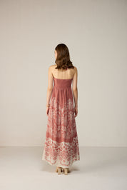 Celeste Midi Dress Pink