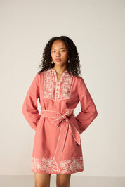 Roselle Mini Dress Pink