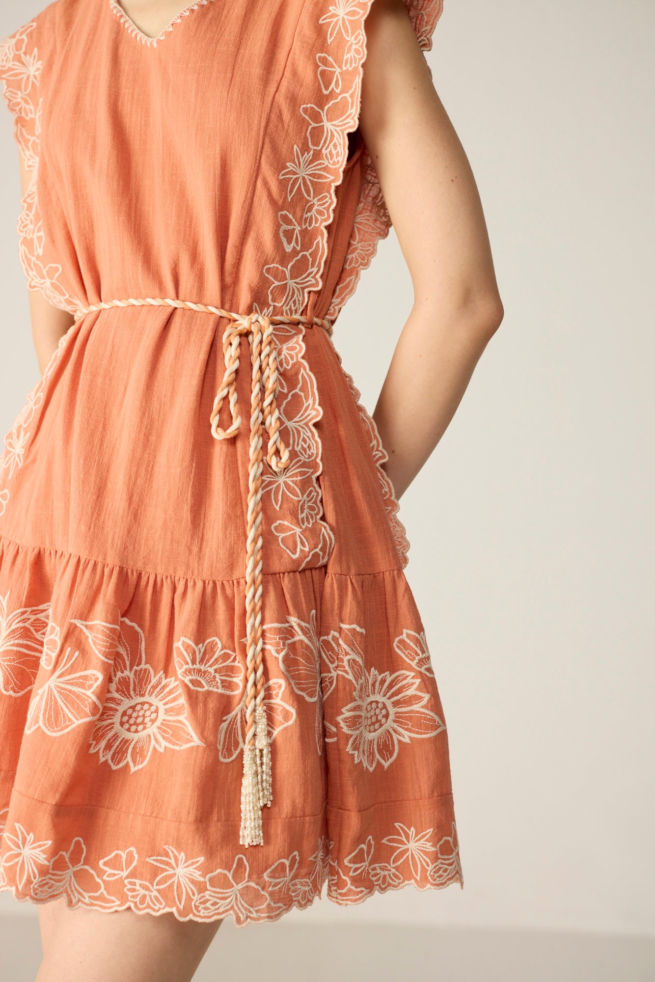 Roselle Mini Dress Orange