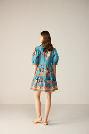Sera Mini Dress Blue