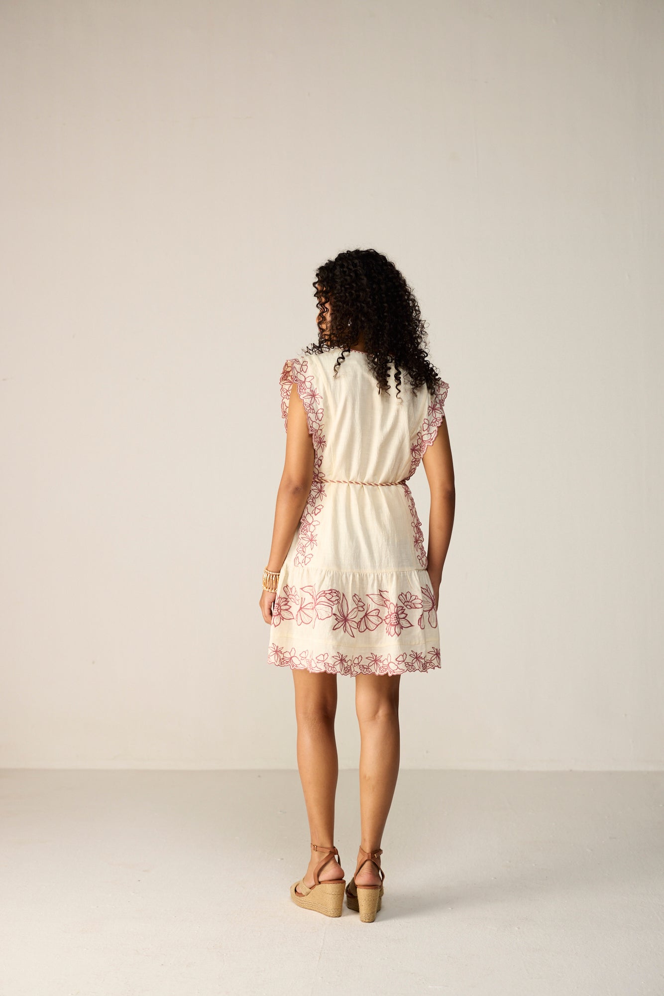 Roselle Mini Dress Ivory