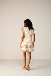 Roselle Mini Dress Ivory