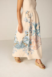 Orelia Midi Dress Ivory