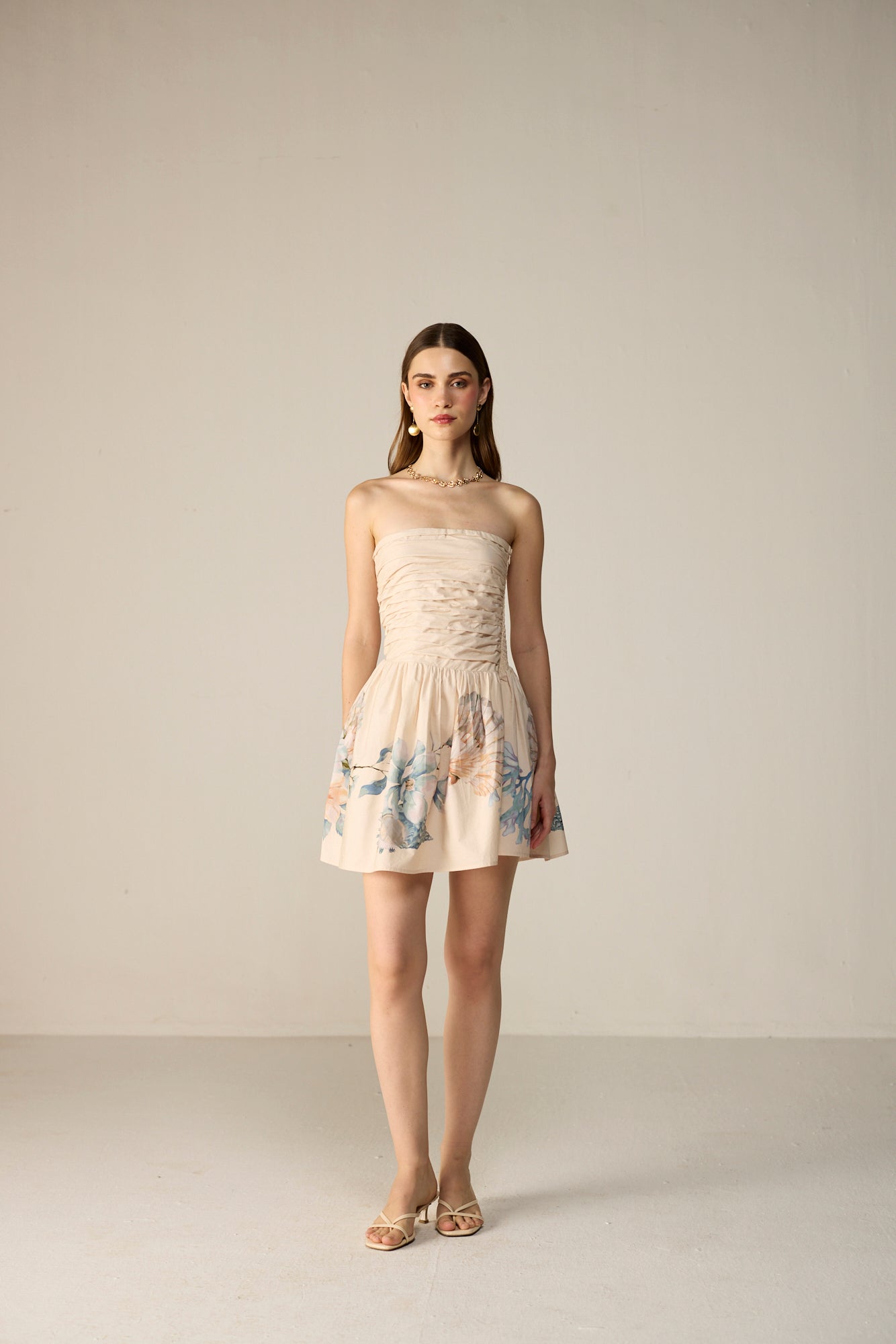 Evara Mini Dress Ivory