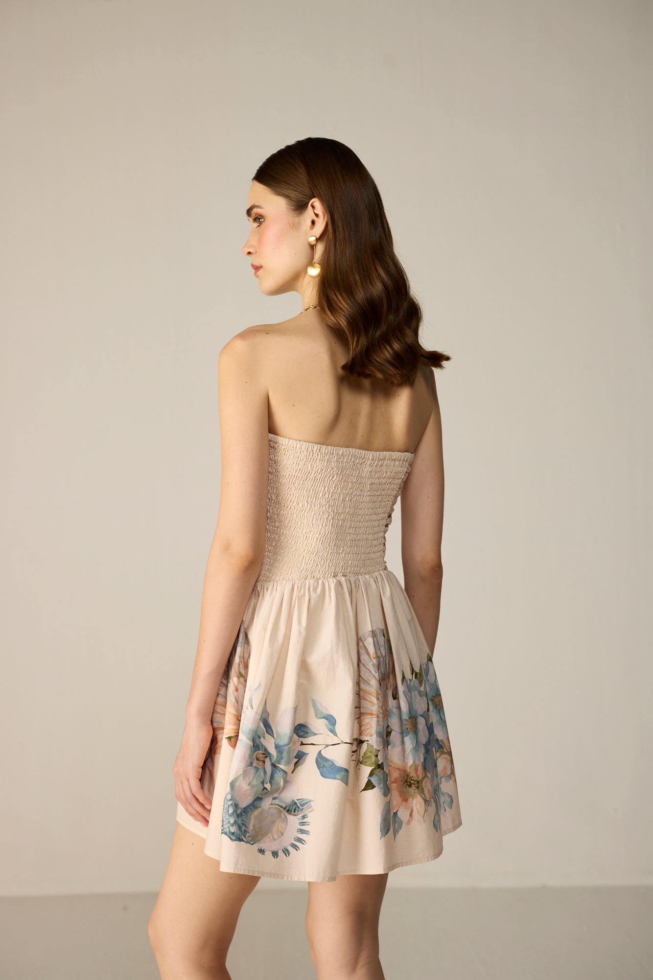 Evara Mini Dress Ivory