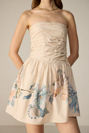 Evara Mini Dress Ivory