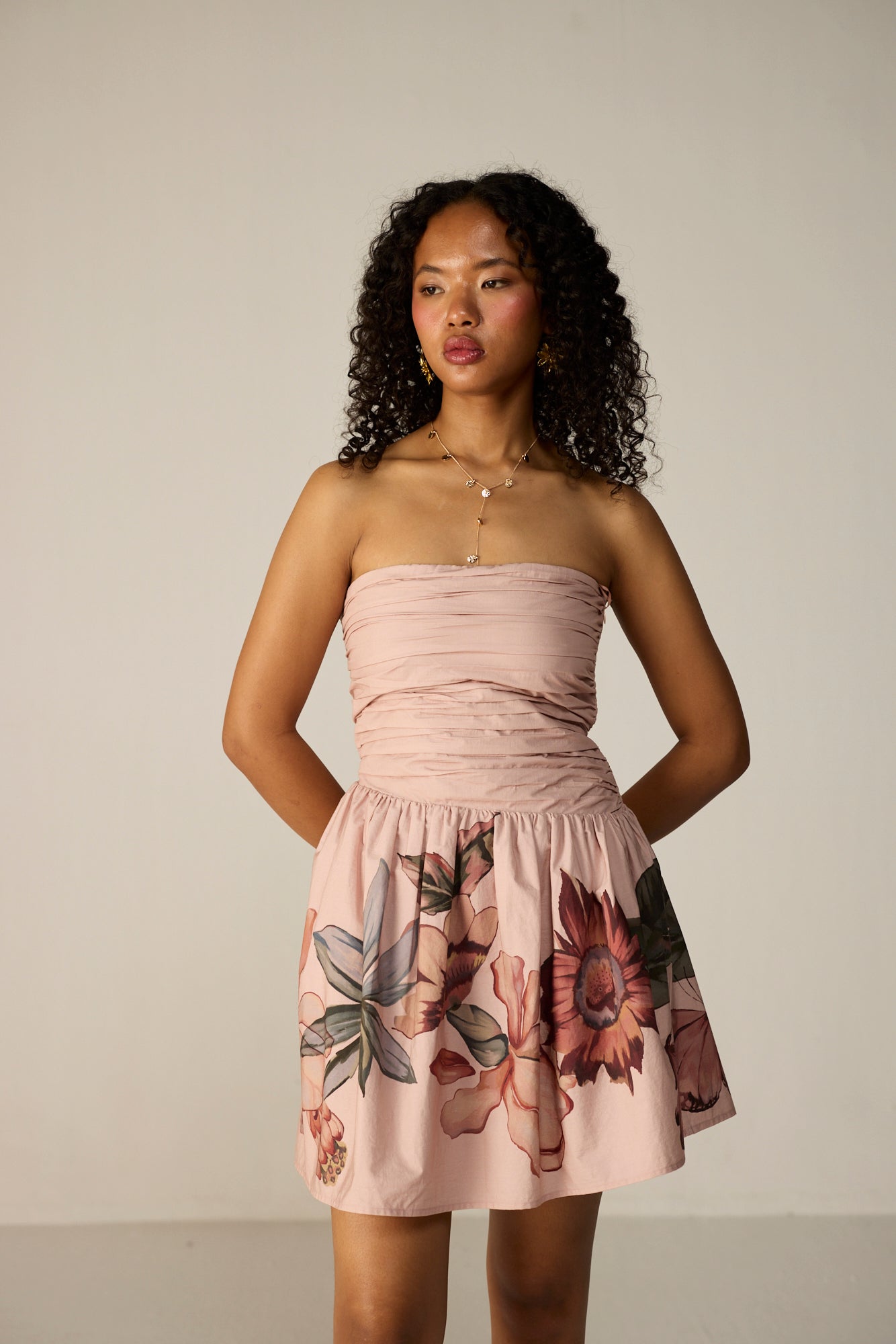 Evara Mini Dress Ivory