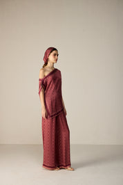 Noah Trousers Maroon