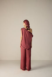 Noah Trousers Maroon