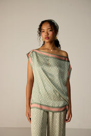 Freya Top Green