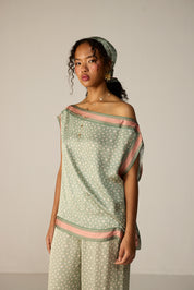 Freya Top Green