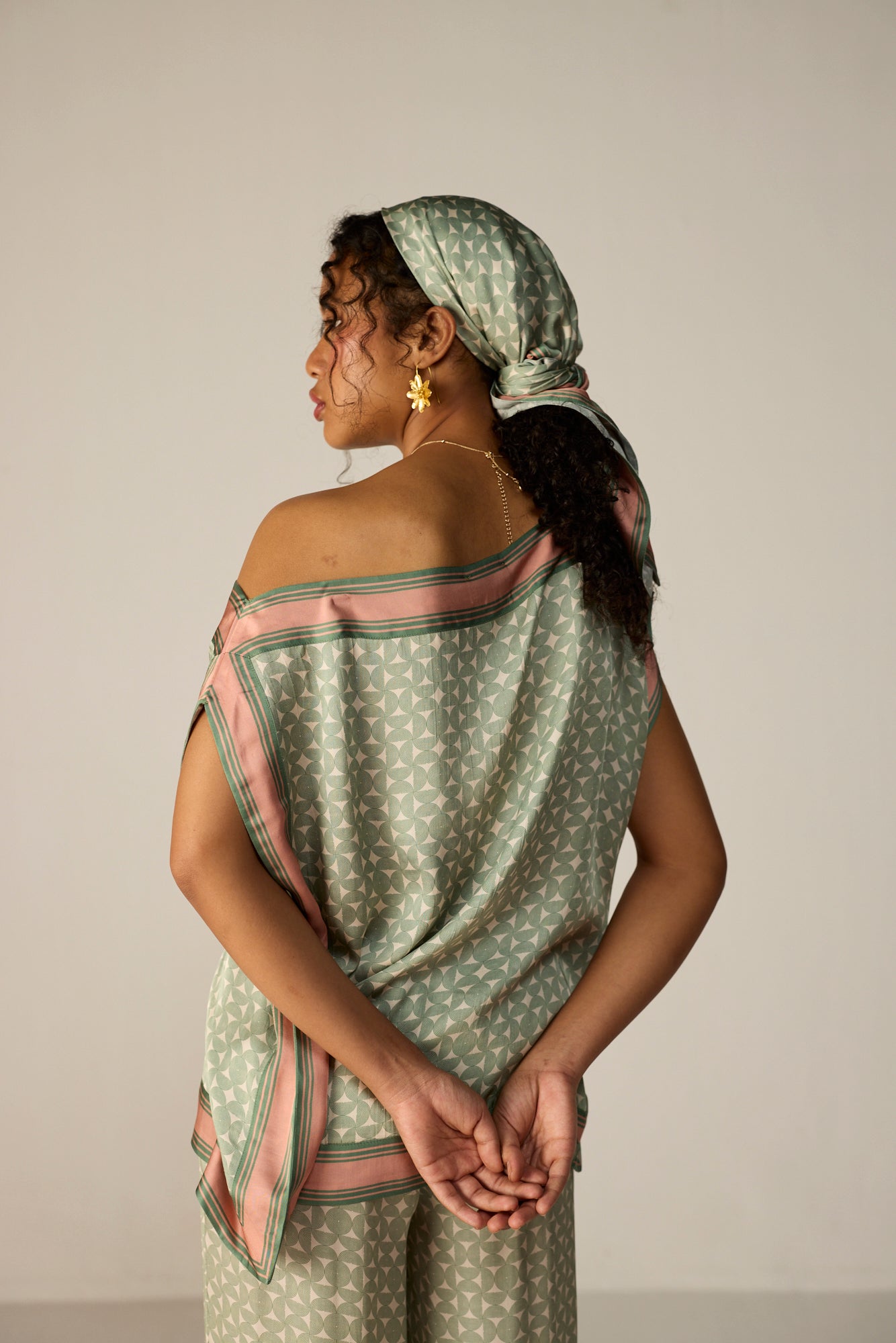 Freya Top Green
