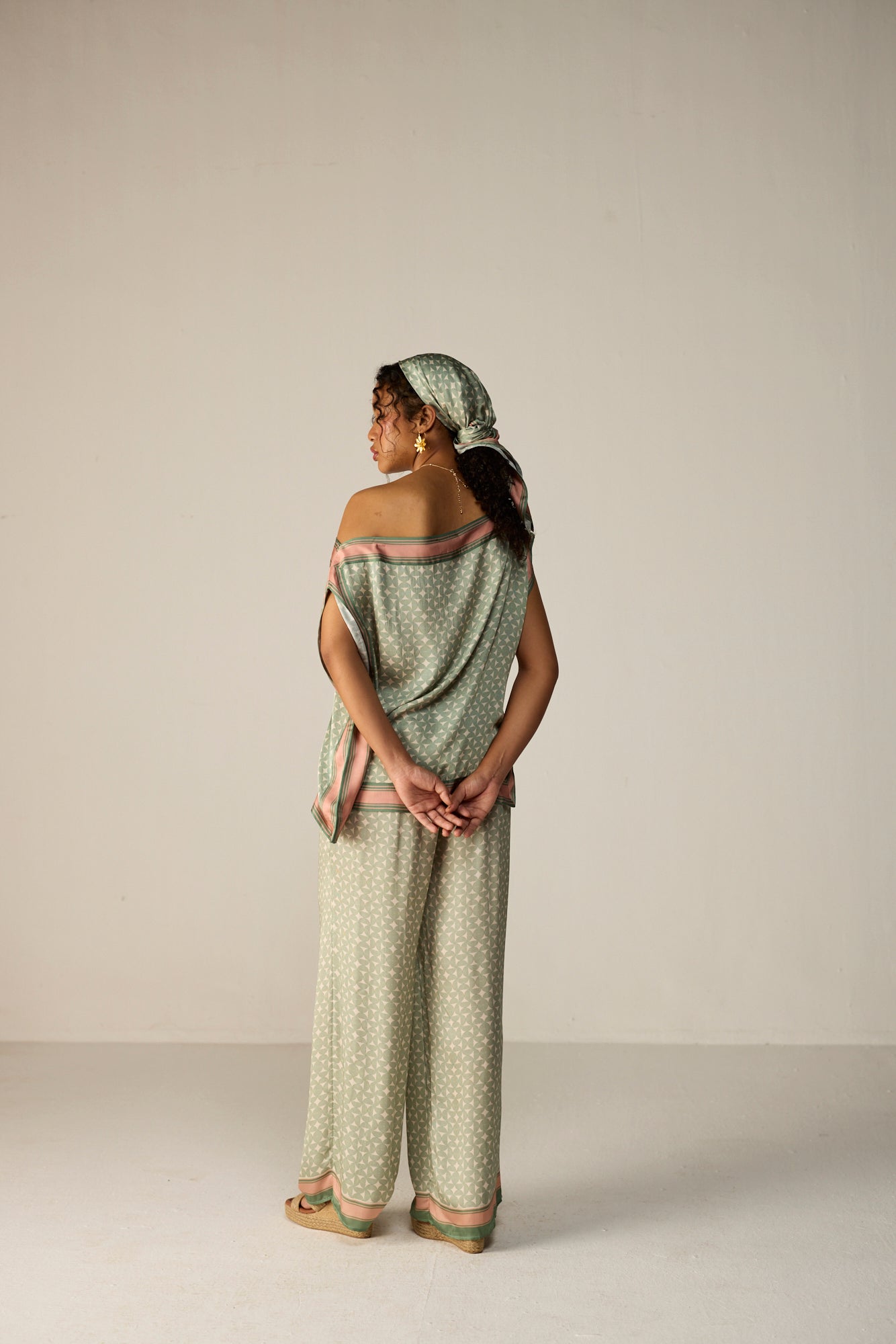 Freya Top Co-ord Set Green