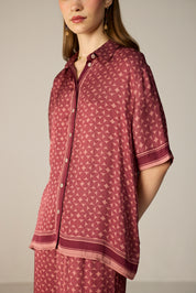 Noah Shirt Maroon