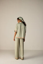 Noah Shirt Co-ord Set Green