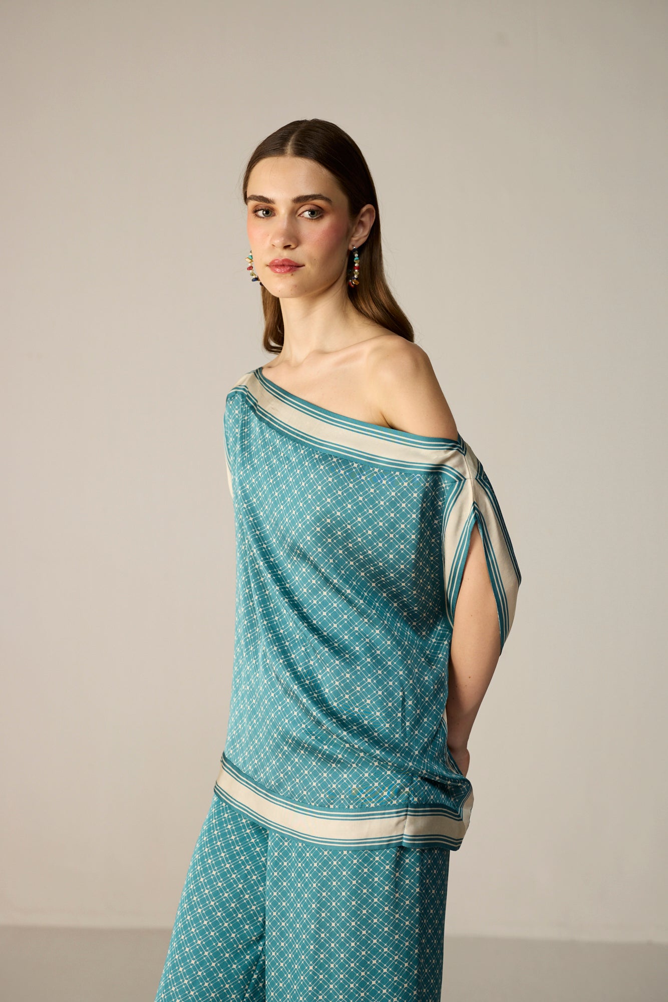 Freya Top Blue