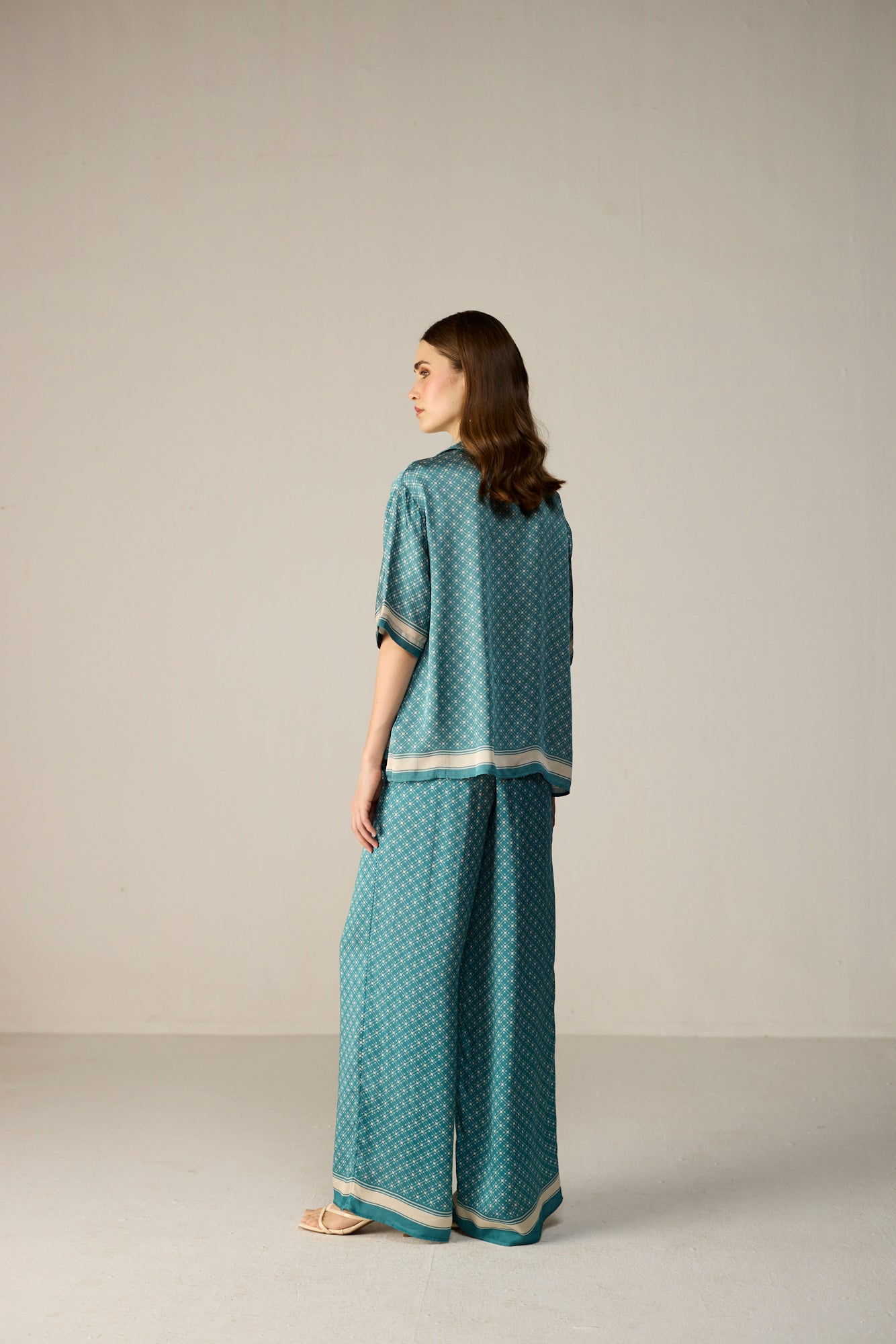 Noah Shirt Co-ord Set Blue