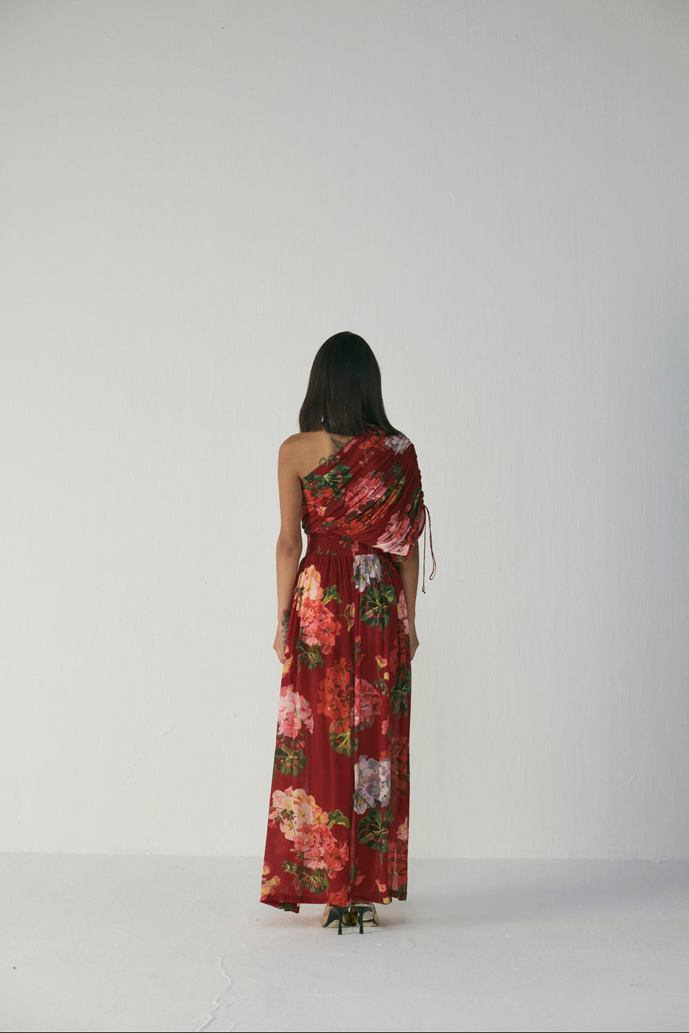 Jingle One Shoulder Dress