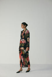 Bloody Mary Blazer & Knotted Skirt Set
