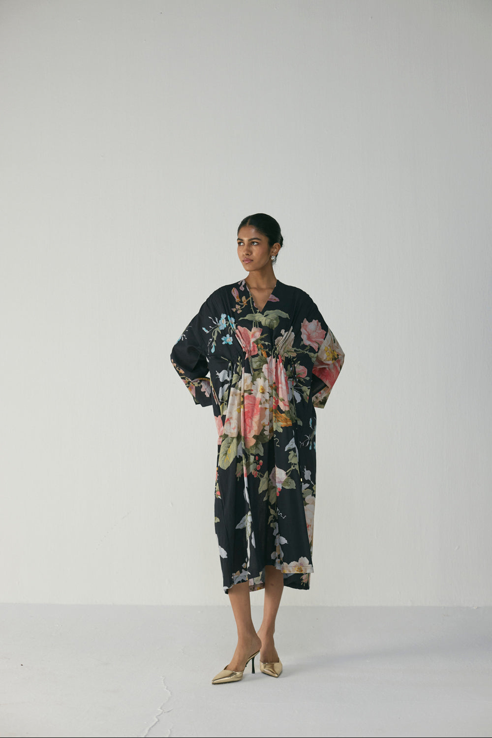 Carmine Kaftan Dress