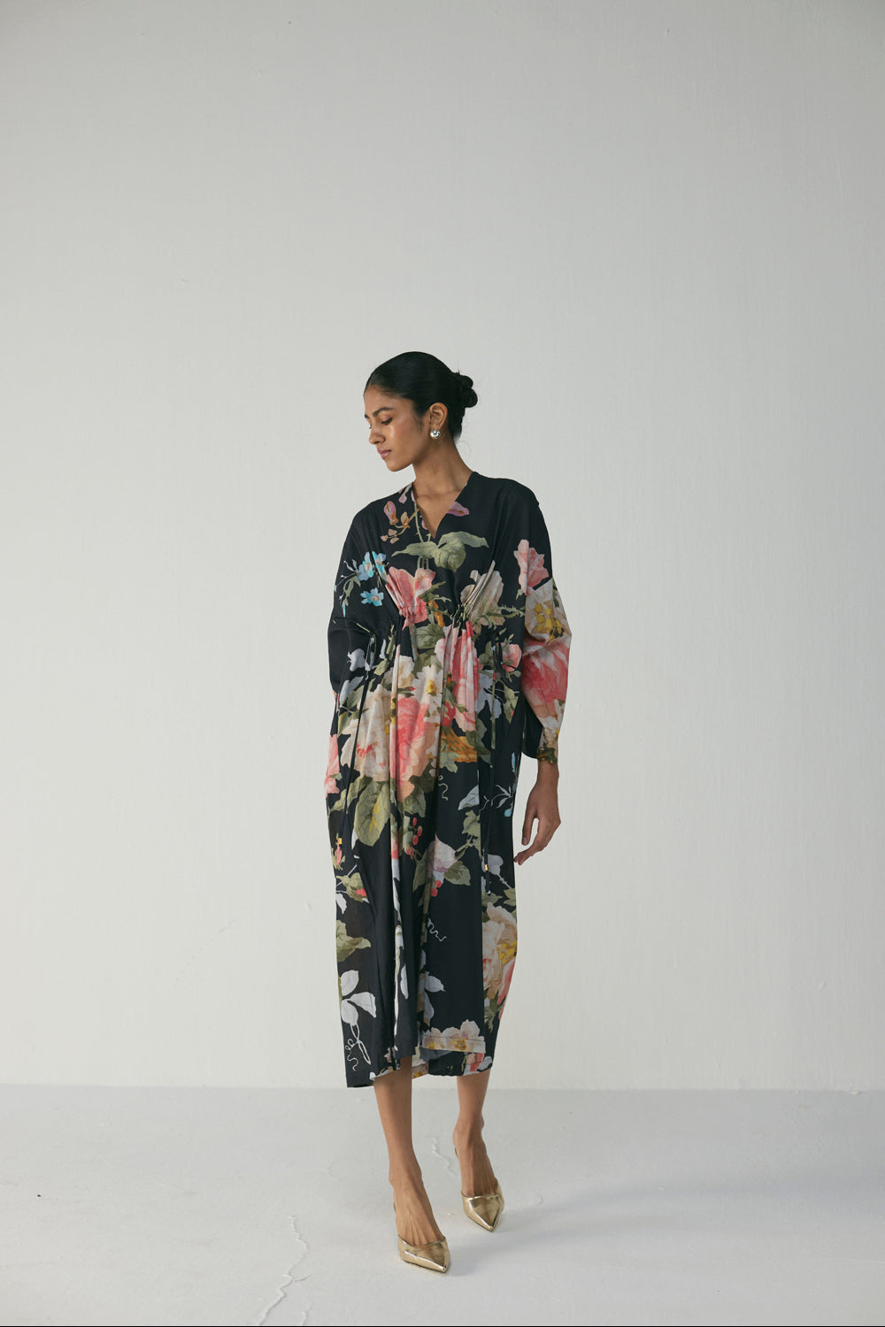 Carmine Kaftan Dress