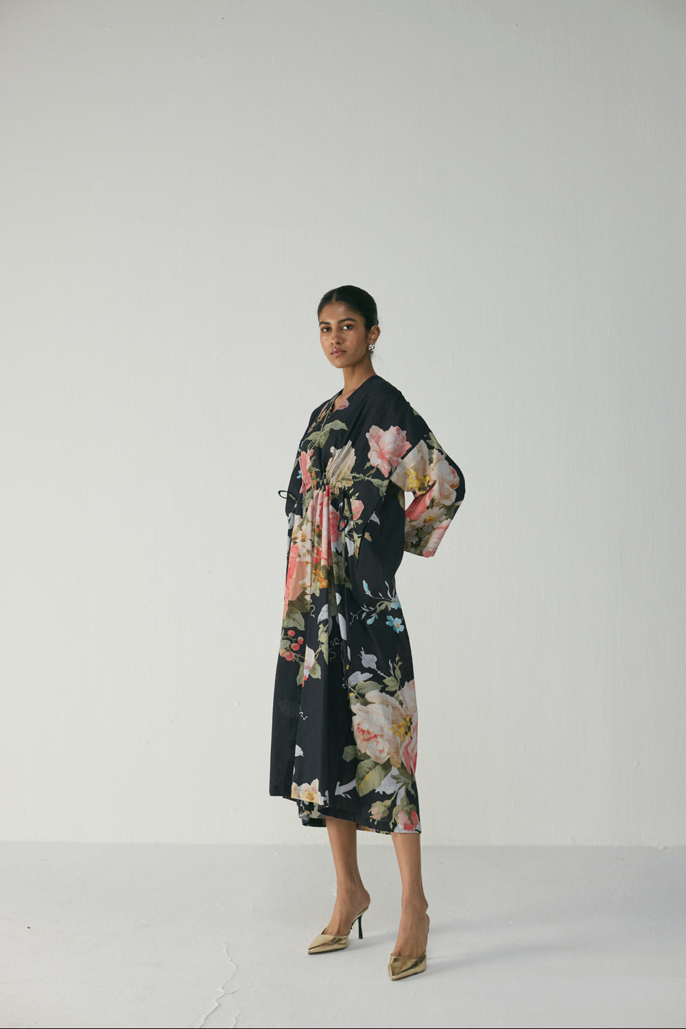 Carmine Kaftan Dress