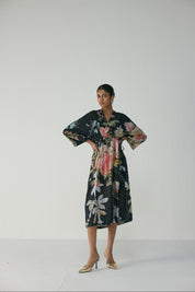 Carmine Kaftan Dress