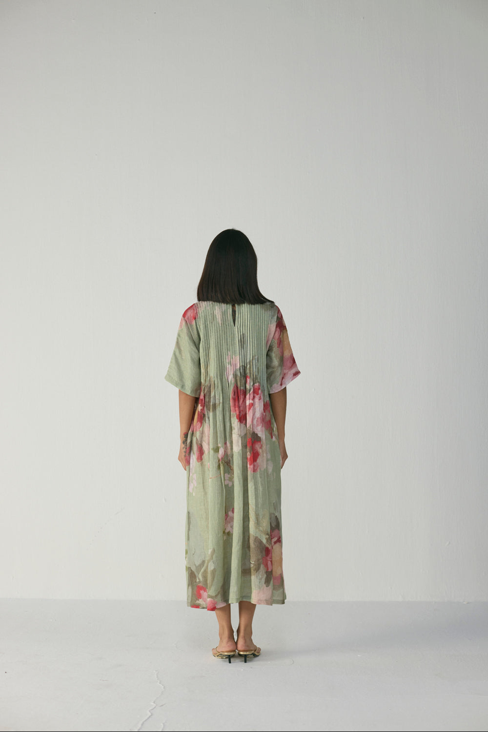 Roos Pintucks Dress
