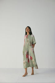 Roos Pintucks Dress