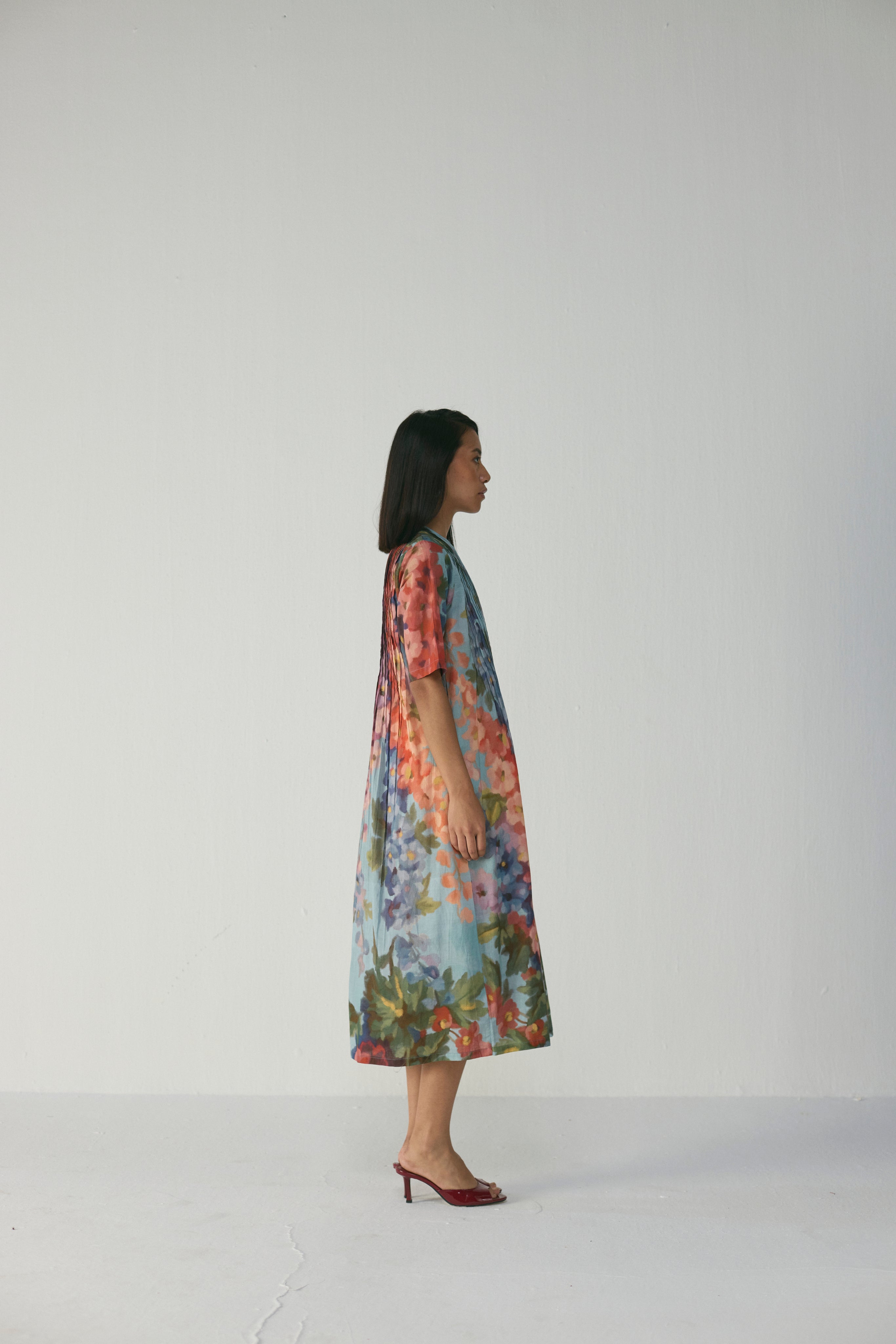 Darlington Pintucks Dress