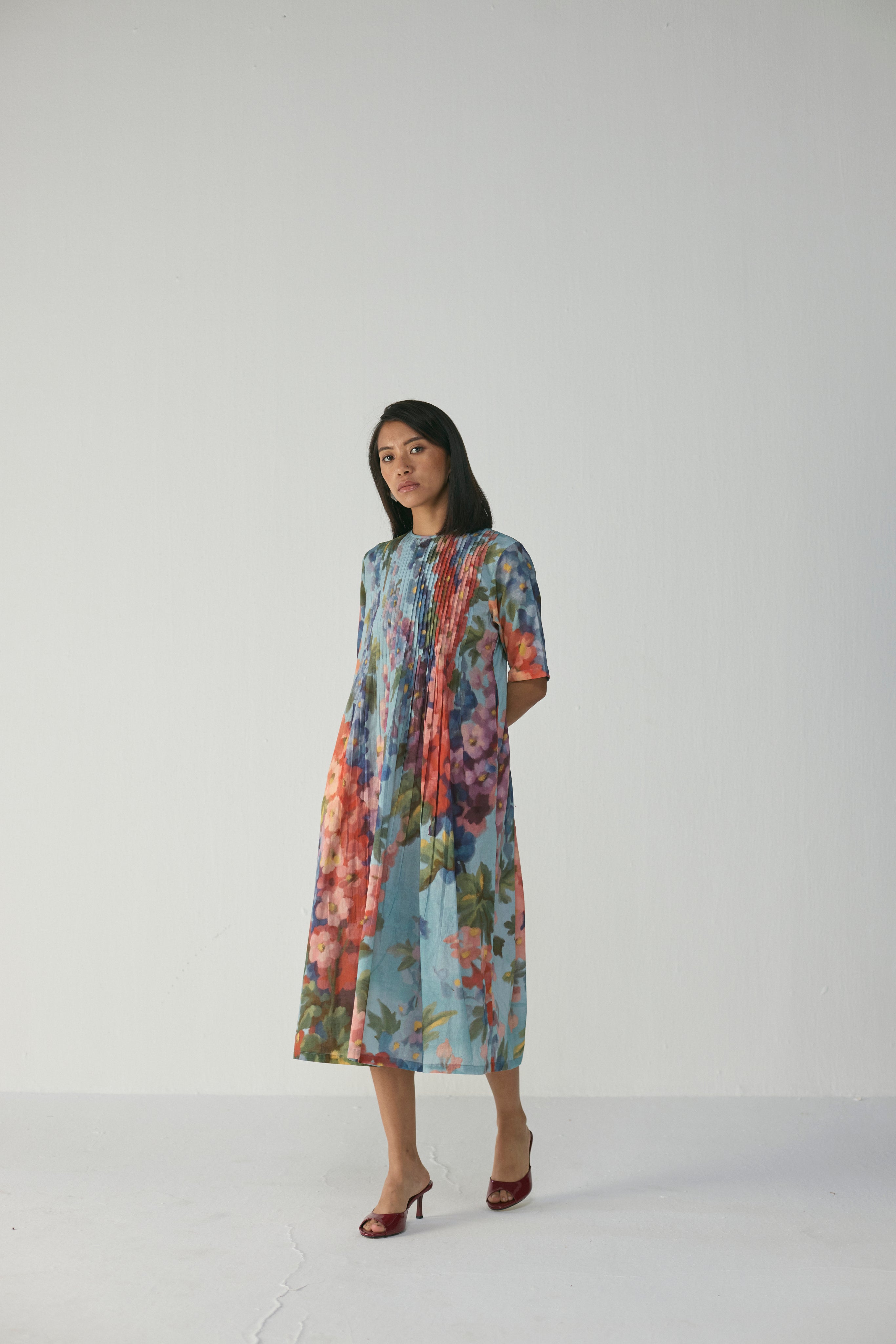 Darlington Pintucks Dress
