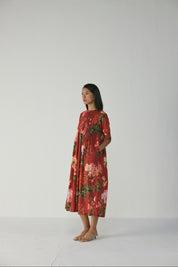 Jingle Pintucks Dress