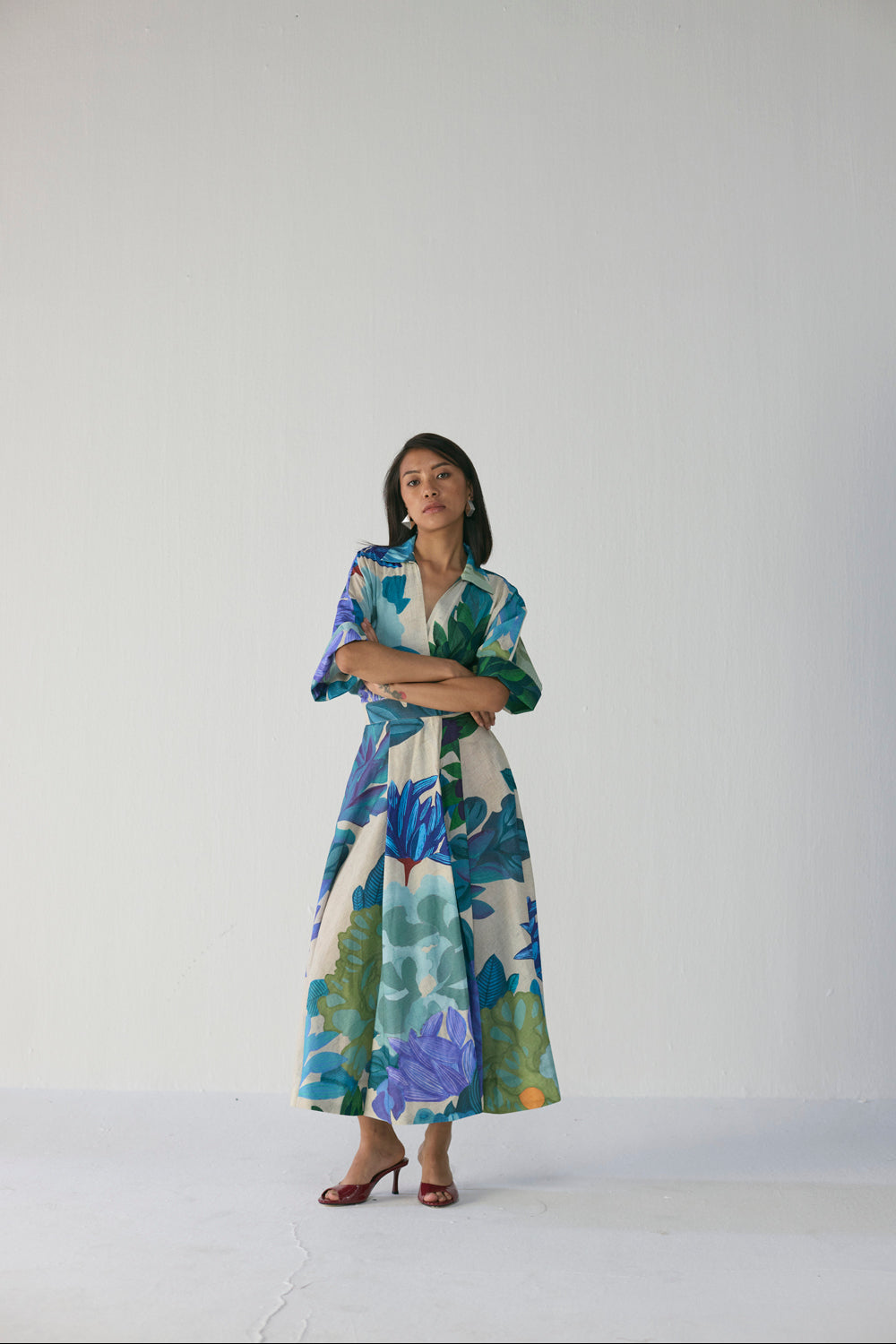 Garden Party Shirt Dress