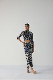 Samburu Tie Up Top and Skirt Set