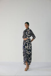 Samburu Tie Up Top and Skirt Set