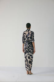 Samburu Tie Up Top and Skirt Set