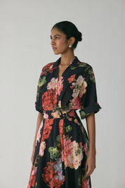 Bloody Mary Long Collar Dress