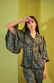 Nocturnal Embellished Cinched Co-Ord