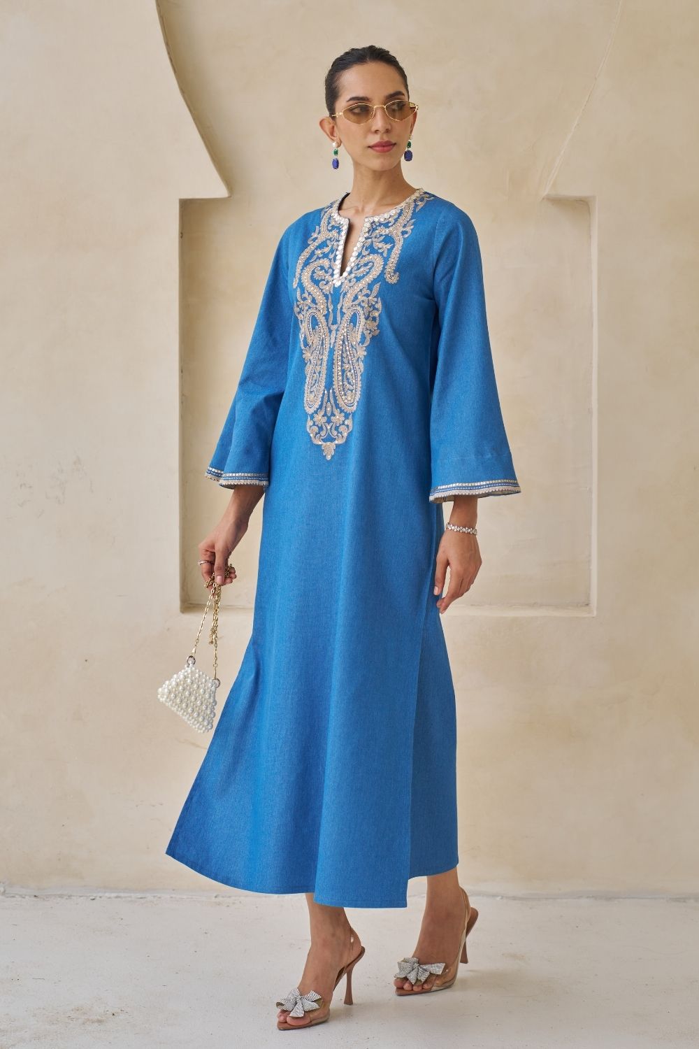 Azura Embroidered Kaftan
