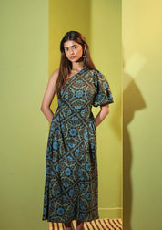 Nocturnal Embroidered Midi Dress
