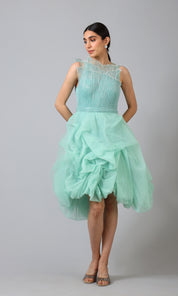 Embroidered Margot Dress