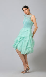 Embroidered Margot Dress