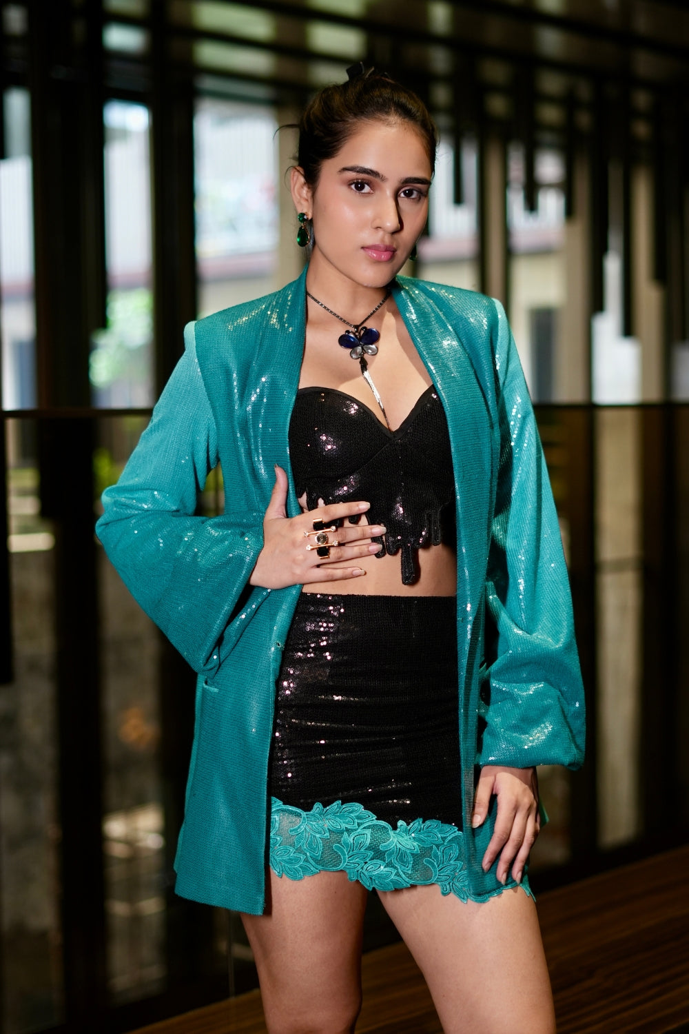 Twilight Drop Blazer Set