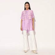 Zephyra Shibori Striped Shirt