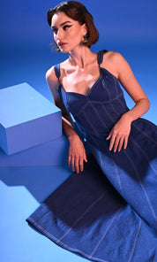 Vericale Denim Dress