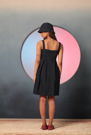 Little Hearts Denim Mini Dress
