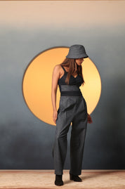 Indigo Bloom Jumpsuit