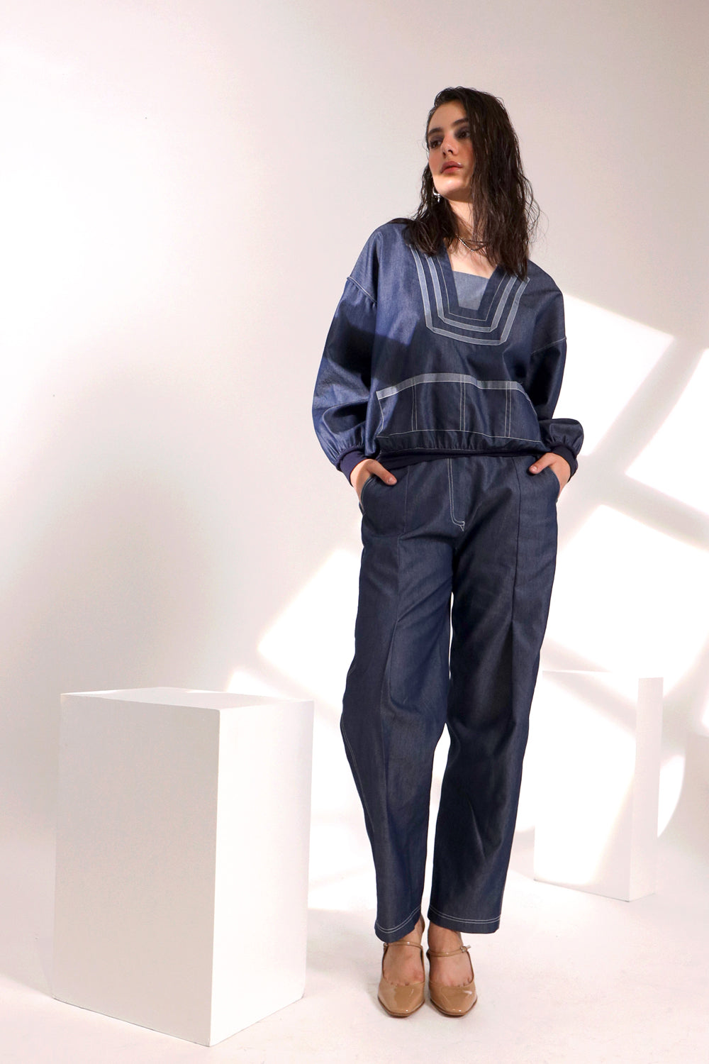 Arellia Pants and Parker Top