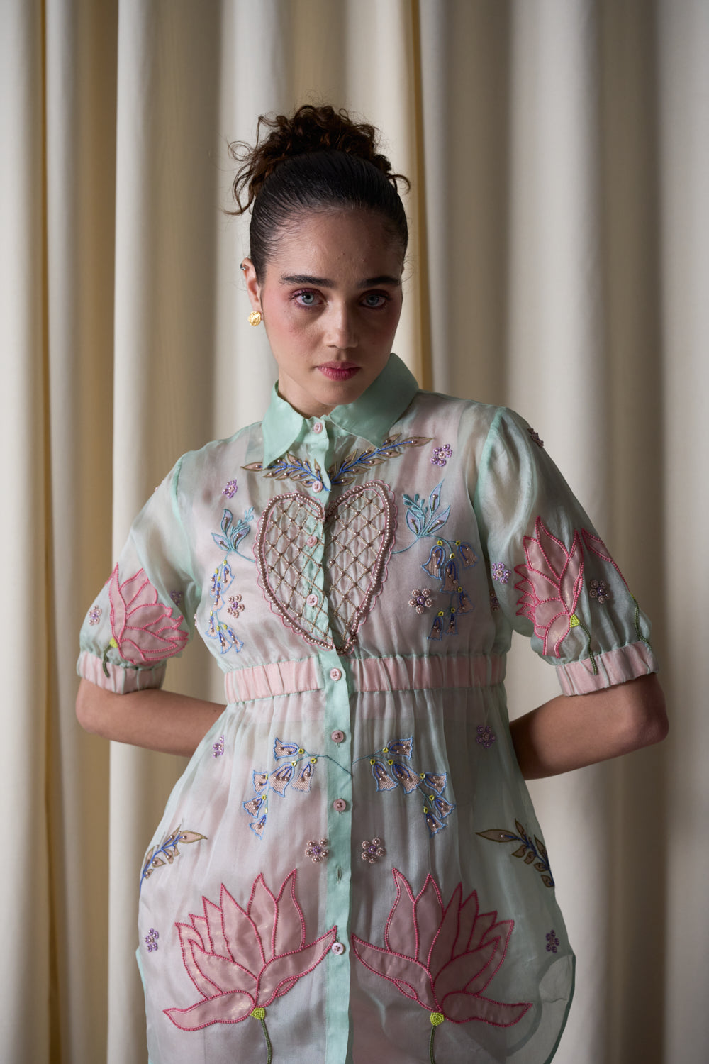 The Fresia organza top image 0